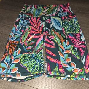 Lilly Pulitzer South Beach High Rise Shorts Sunshine Jungle Medium